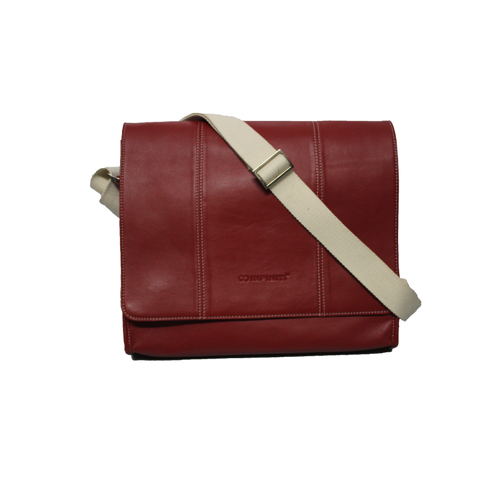 Italian Leather Messenger Bag