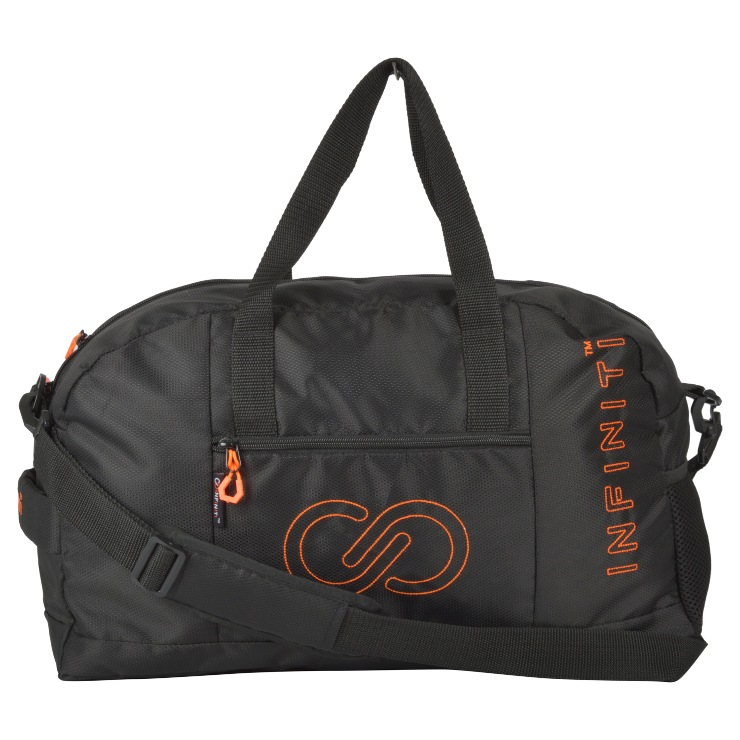 Trim Black Travel Duffel Bag